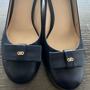 Navy Blue Cole Haan Wedge. Size 5.5